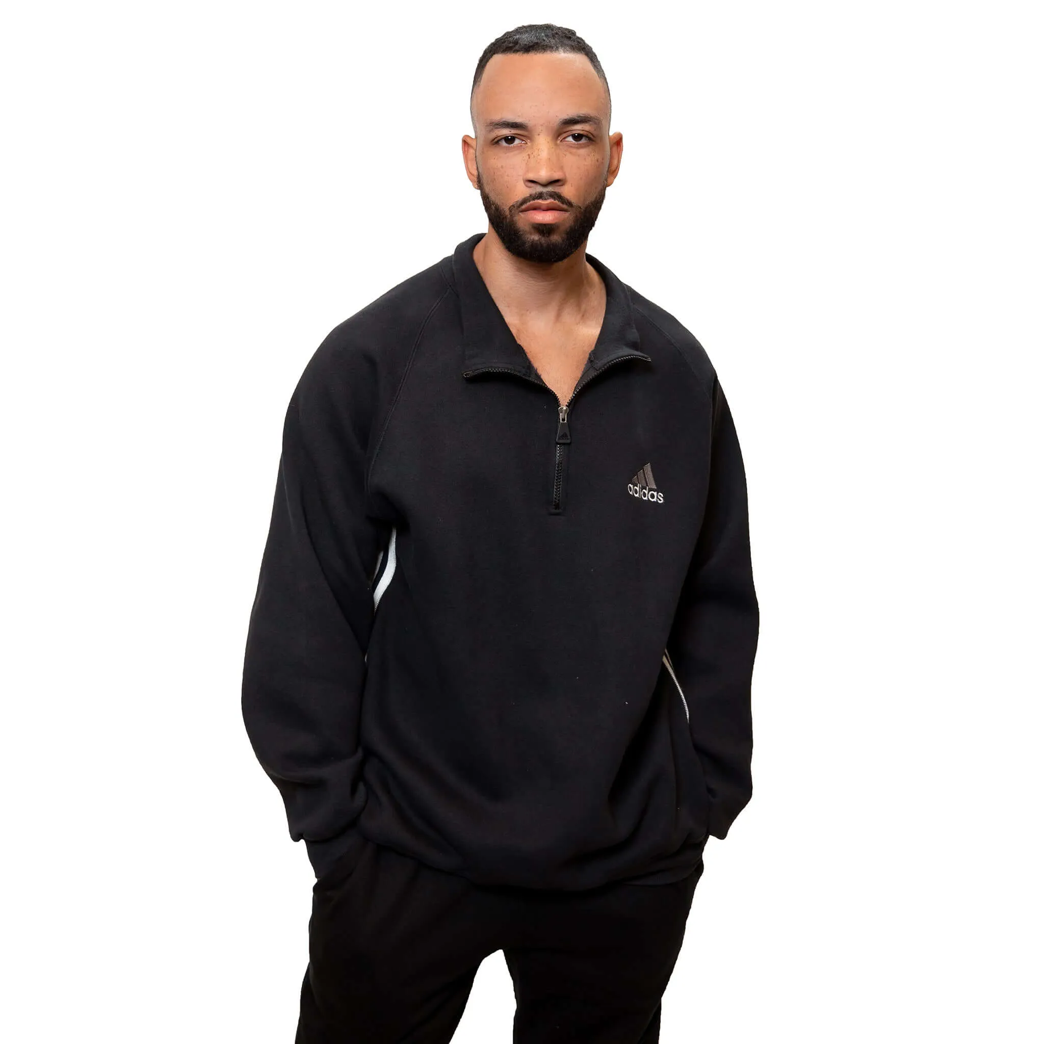 product team unity Comfy All Day VINTAGE ADIDAS SWEATSHIRT SIZE XL MADE IN USA