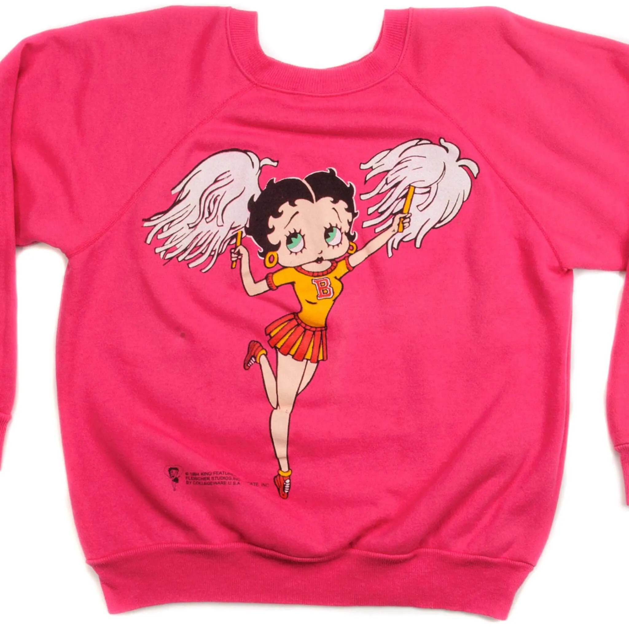 VINTAGE BETTY BOOP SWEATSHIRT 1994 SIZE LARGE MADE IN USA Snowboarding wear
