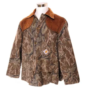 VINTAGE CARHARTT CAMO HUNTER JACKET SIZE XL MADE IN USA Simple Look