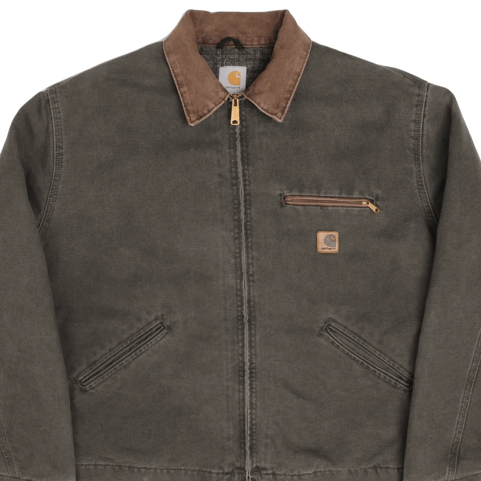 VINTAGE CARHARTT DETROIT STYLE WORKER JACKET 1990S J97MOS XL MADE USA Snow Adventure