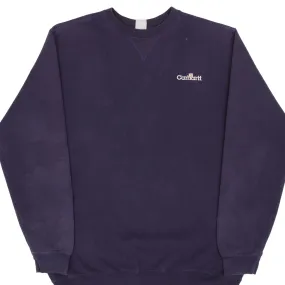 VINTAGE CARHARTT NAVY BLUE HEAVYWEIGHT CREWNECK SWEATSHIRT SIZE XL TALL polka dot style Breathable mesh lining
