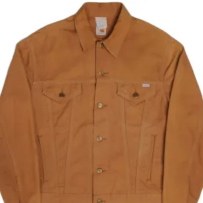elderly people Trail Travel VINTAGE CARHARTT TRUCKER JACKET SIZE SMALL MADE IN USA