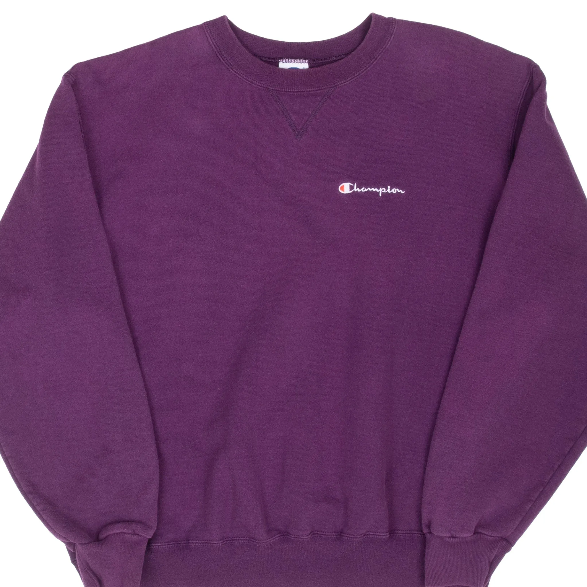VINTAGE CHAMPION PURPLE SWEATSHIRT 1990S XL Home friendly