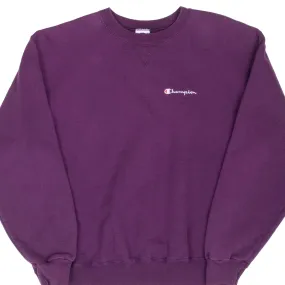 VINTAGE CHAMPION PURPLE SWEATSHIRT 1990S XL Home friendly