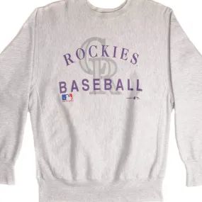 Effortless Hoodie Fat VINTAGE CHAMPION REVERSE WEAVE COLORADO ROCKIES SWEATSHIRT 1994 XL MADE IN USA