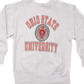 Effortless Hoodie VINTAGE CHAMPION REVERSE WEAVE OHIO STATE UNI SWEATSHIRT 1990S LARGE MADE USA