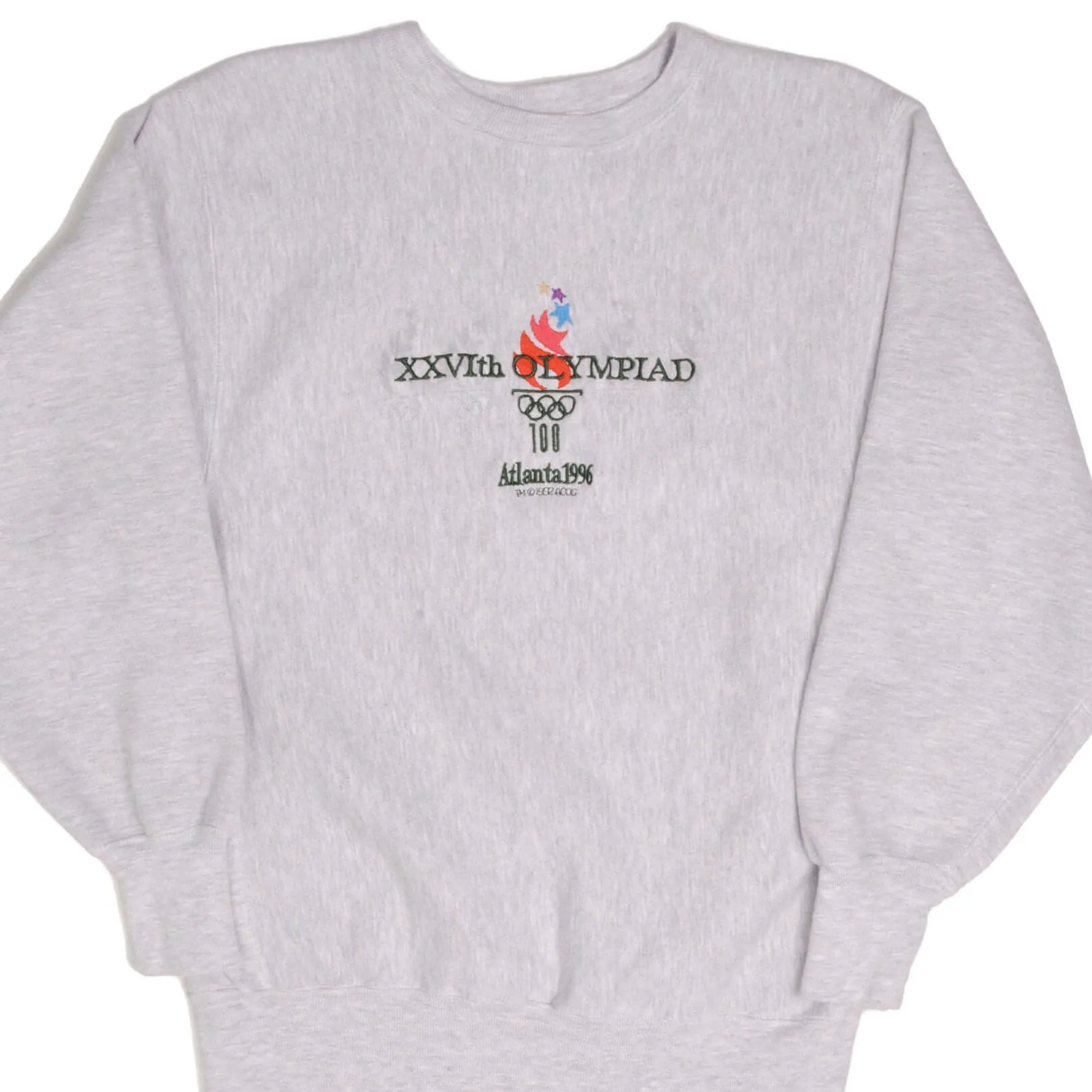 Trendy VINTAGE CHAMPION REVERSE WEAVE OLYMPIC GAMES 1996 SWEATSHIRT LARGE MADE USA