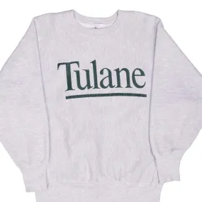Brand Reputation product eco friendliness level VINTAGE CHAMPION REVERSE WEAVE TULANE UNIVERSITY SWEATSHIRT 1990S MEDIUM