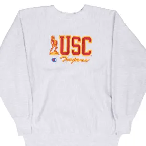 Effortless Style VINTAGE CHAMPION REVERSE WEAVE USC TROJANS SWEATSHIRT 1990S XL MADE IN USA