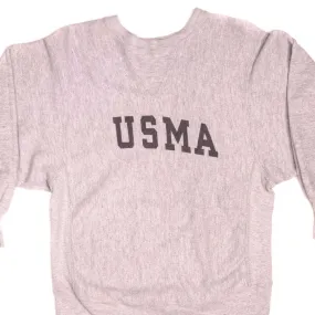 product retro nostalgia product combo VINTAGE CHAMPION USMA REVERSE WEAVE SWEATSHIRT 1980S SIZE MEDIUM MADE IN USA