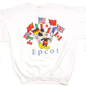 Chill Mode Student Life VINTAGE DISNEY EPCOT SWEATSHIRT SIZE 2XL MADE IN USA