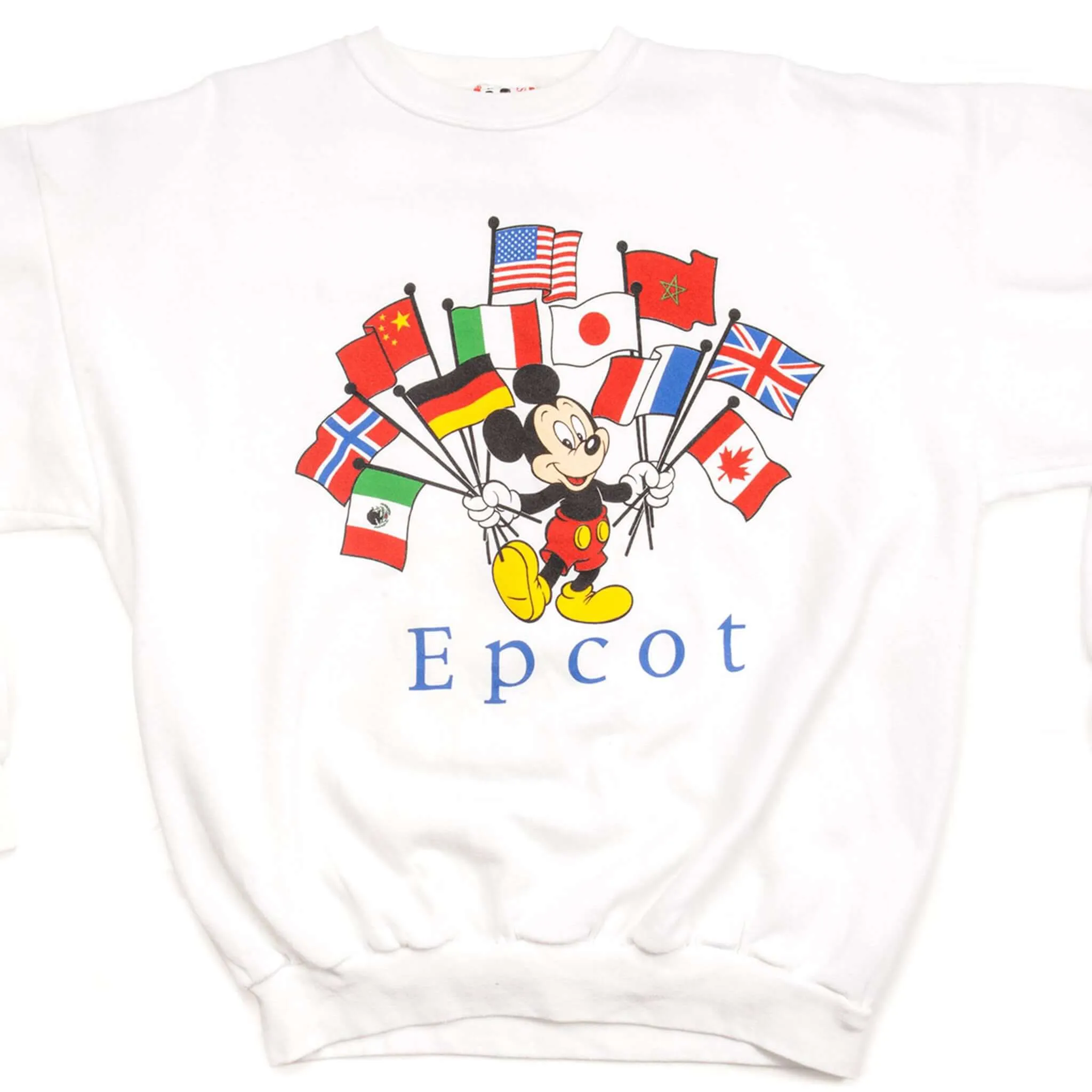 Chill Mode Student Life VINTAGE DISNEY EPCOT SWEATSHIRT SIZE 2XL MADE IN USA