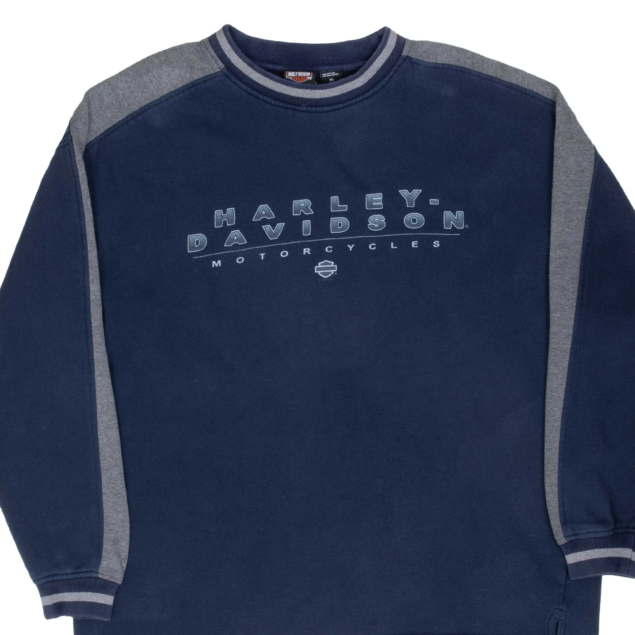 Hare like VINTAGE HARLEY DAVIDSON BLUE SWEATSHIRT 2005 XL