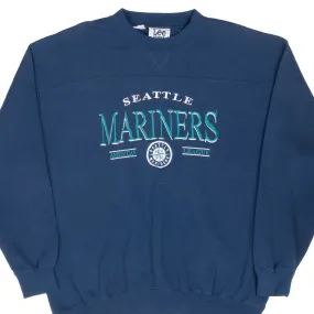 Running wear product mesh lining breathability VINTAGE MLB SEATTLE MARINERS EMBROIDERED 1990S SWEATSHIRT XL