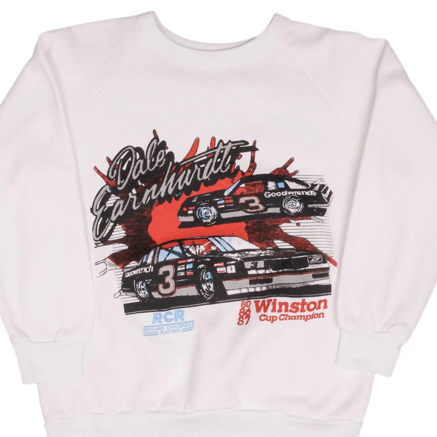 Custom made product watch punctuality VINTAGE NASCAR DALE EARNHARDT WINSTON CUP SWEATSHIRT 1987 MEDIUM MADE IN USA