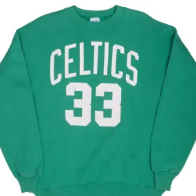Weekend Active Outdoor Minimal VINTAGE NBA BOSTON CELTICS LARRY BIRD 1980S SWEATSHIRT LARGE MADE IN USA