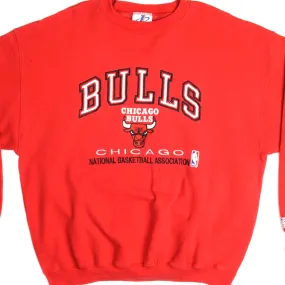 Warm Fashion VINTAGE NBA CHICAGO BULLS SWEATSHIRT SIZE LARGE MADE IN USA