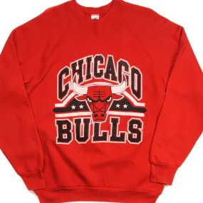 Layer Active VINTAGE NBA CHICAGO BULLS SWEATSHIRT SIZE LARGE MADE IN USA