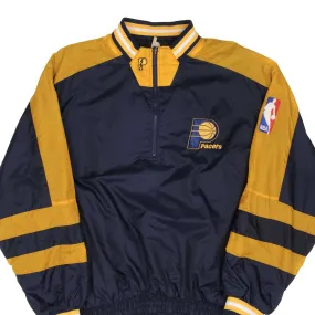 VINTAGE NBA INDIANA PACERS 1990S REVERSIBLE PULLOVER WINDBREAKER JACKET XL Durable Stitching visibility