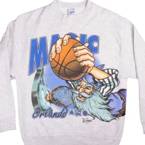 Urban Fashion product urban fashion sense VINTAGE NBA ORLANDO MAGIC ALL OVER PRINT SWEATSHIRT 90S SIZE LARGE MADE IN USA