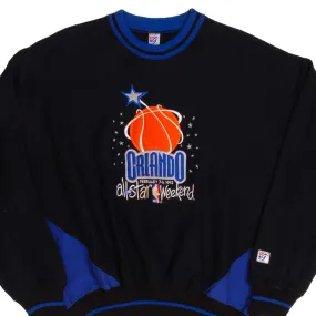 Fashionable Hoodie VINTAGE NBA ORLANDO MAGIC ALL STAR WEEKEND SWEATSHIRT 1992 SIZE XL MADE IN USA