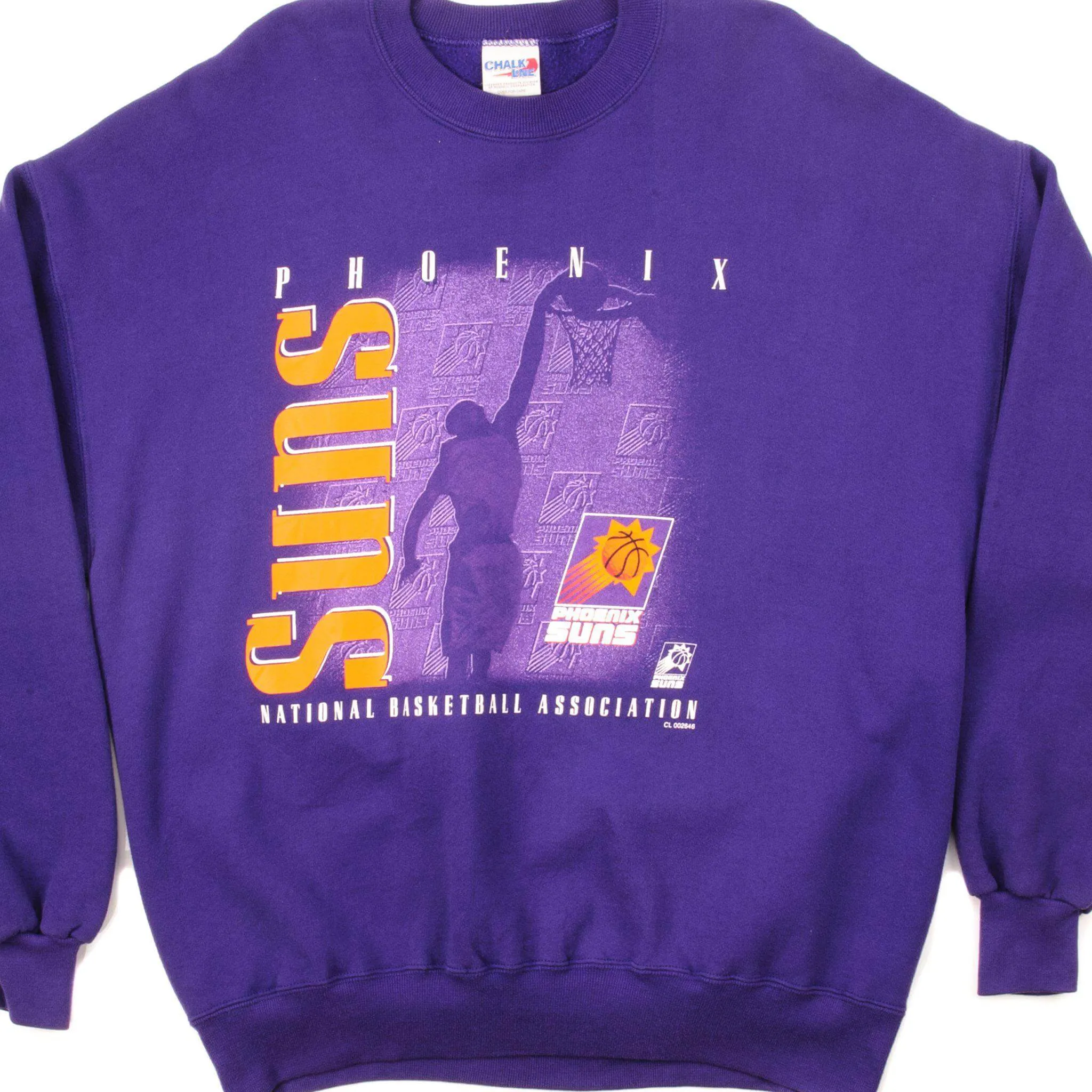 VINTAGE NBA PHOENIX SUNS SWEATSHIRT SIZE 2XL MADE IN USA Fresh Chic Neutral palette