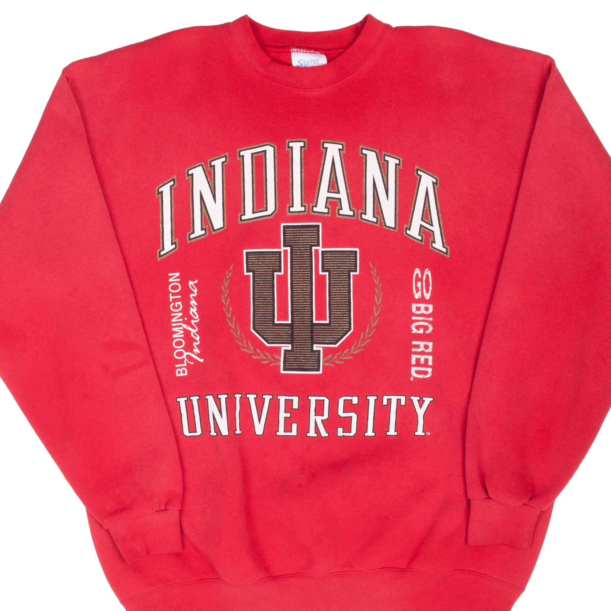 VINTAGE NCAA INDIANA UNIVERSITY SWEATSHIRT 1990S XL MADE IN USA product stock