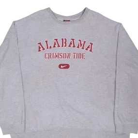 VINTAGE NCAA NIKE ALABAMA CRIMSON TIDE SWEATSHIRT 1990S 2XL MADE IN USA Printed