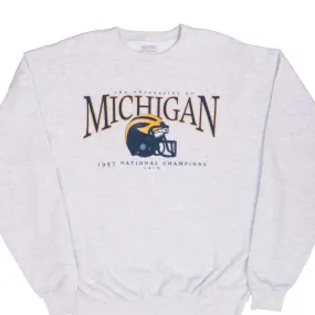product eyewear protection VINTAGE NCAA UNIVERSITY OF MICHIGAN CHAMPS 1997 SWEATSHIRT LARGE MADE IN USA
