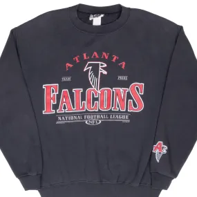 VINTAGE NFL ATLANTA FALCONS 1998 BLACK SWEATSHIRT MEDIUM right for outdoor activities
