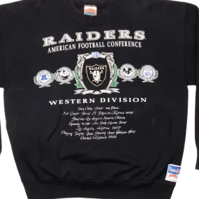 Neutral Colors VINTAGE NFL LOS ANGELES RAIDERS SWEATSHIRT SIZE XL MADE IN USA