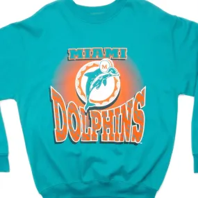 VINTAGE NFL MIAMI DOLPHINS SWEATSHIRT SIZE LARGE MADE IN USA right for formal events