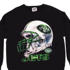 product gift wrapping product personalization ideas VINTAGE NFL NY JETS SWEATSHIRT SIZE LARGE 1990S MADE IN USA