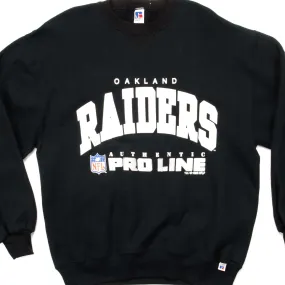 VINTAGE NFL OAKLAND RAIDERS SWEATSHIRT 1995 SIZE LARGE MADE IN USA Men's