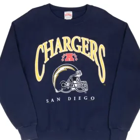 VINTAGE NFL SAN DIEGO CHARGERS 1996 SWEATSHIRT MEDIUM MADE IN USA quick dry