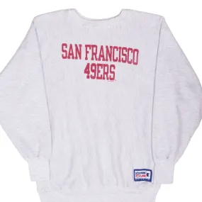 VINTAGE NFL SAN FRANCISCO 49ERS CHAMPION REVERSE WEAVE SWEATSHIRT 1996 2XL Fashion Basic