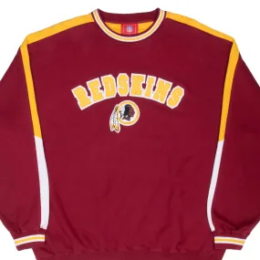 product snowboarding suitable thrill VINTAGE NFL WASHINGTON REDSKINS EMBROIDERED SWEATSHIRT 2000S XL