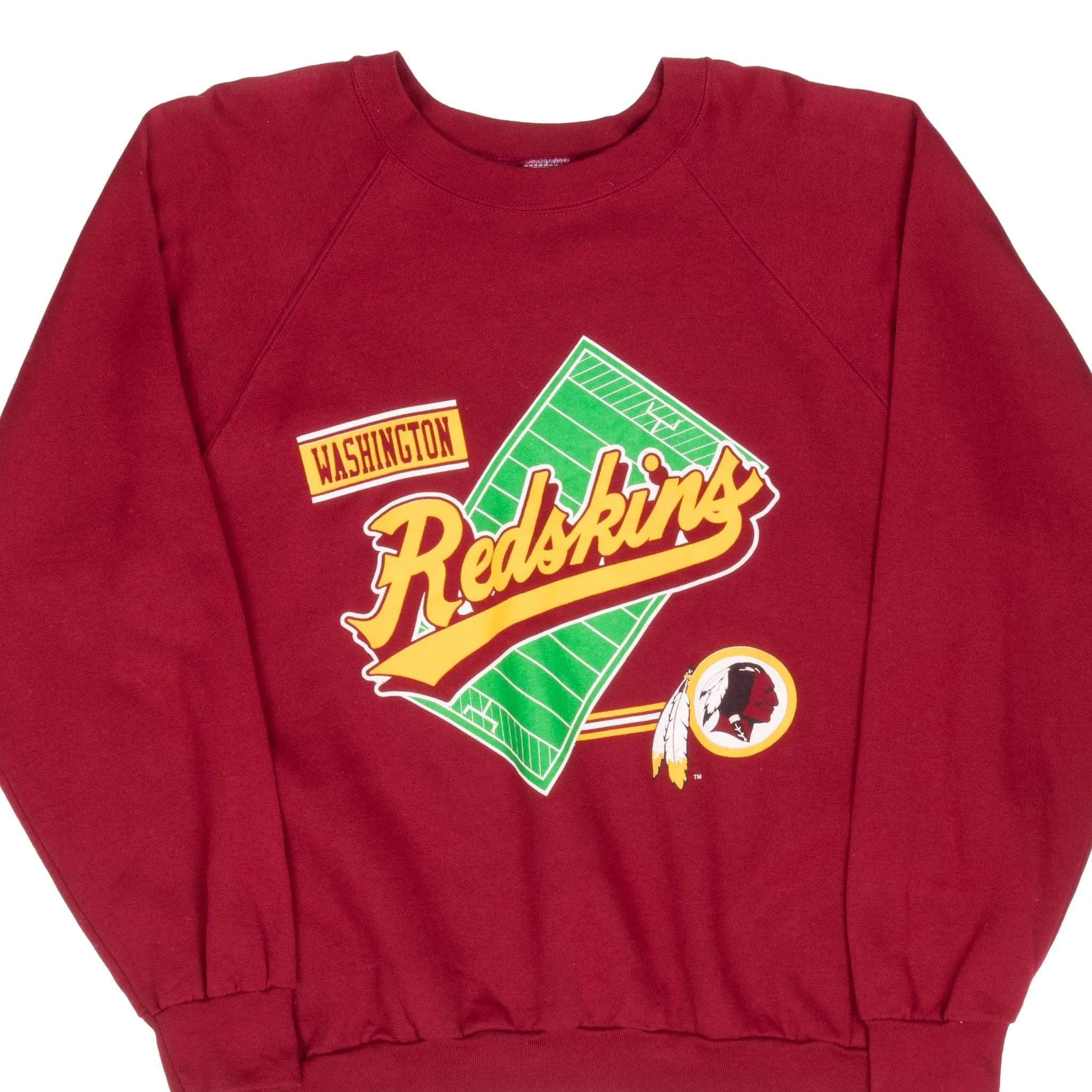 keychain accents Relaxed Style VINTAGE NFL WASHINGTON REDSKINS SWEATSHIRT 1980S LARGE MADE IN USA