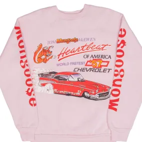 glove accents VINTAGE NHRA TOM MONGOOSE MCEWEM WORLD TOUR 1989 SWEATSHIRT SIZE SMALL MADE USA