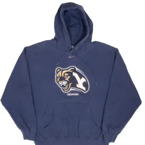 VINTAGE NIKE NCAA BYU BRIGHAM YOUNG BLUE HOODIE SWEATSHIRT 2000S LARGE Core Style Street-Ready Look