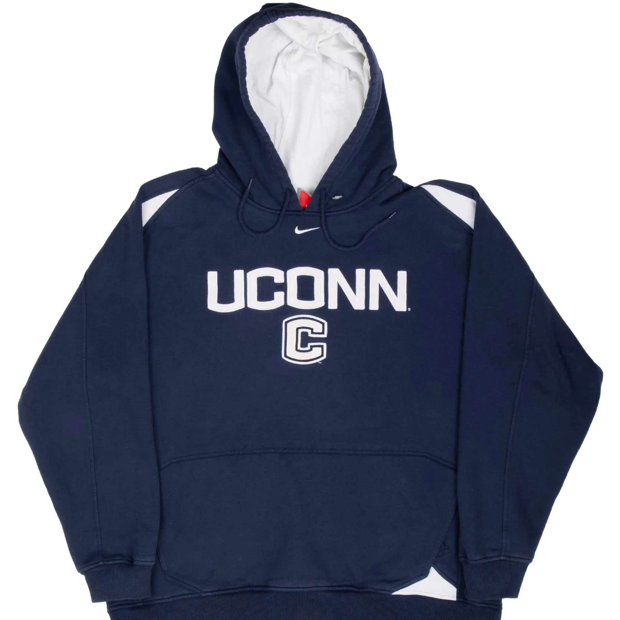 VINTAGE NIKE NCAA UCONN BLUE HOODIE SWEATSHIRT 2000S XL Urban Hoodie