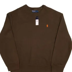 VINTAGE POLO RALPH LAUREN SWEATSHIRT SIZE XL 1990s DEADSTOCK Comfy Outerwear