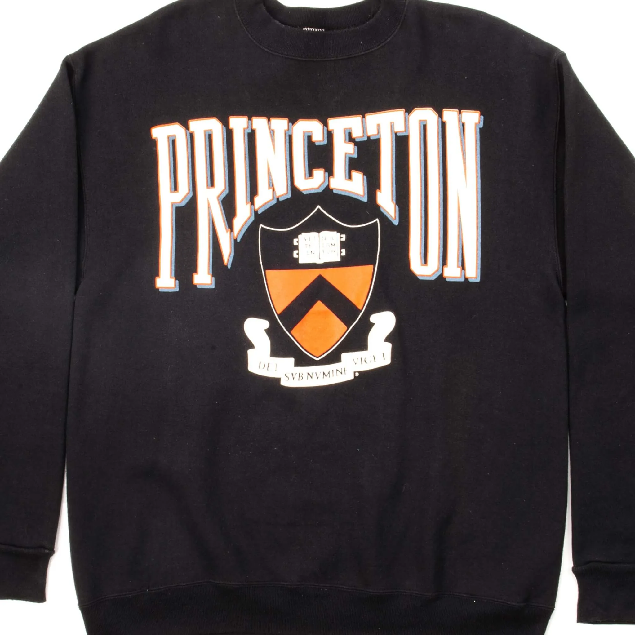 VINTAGE PRINCETON UNIVERSITY SWEATSHIRT SIZE LARGE MADE IN USA Chill Clothing Embroidered Detail