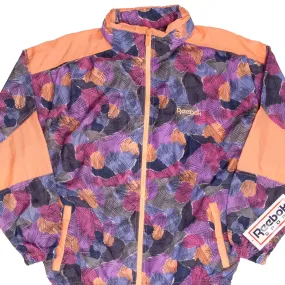 Essential Shield VINTAGE REEBOK PURPLE WINDBREAKER JACKET 1990S SIZE SMALL DEADSTOCK NOS