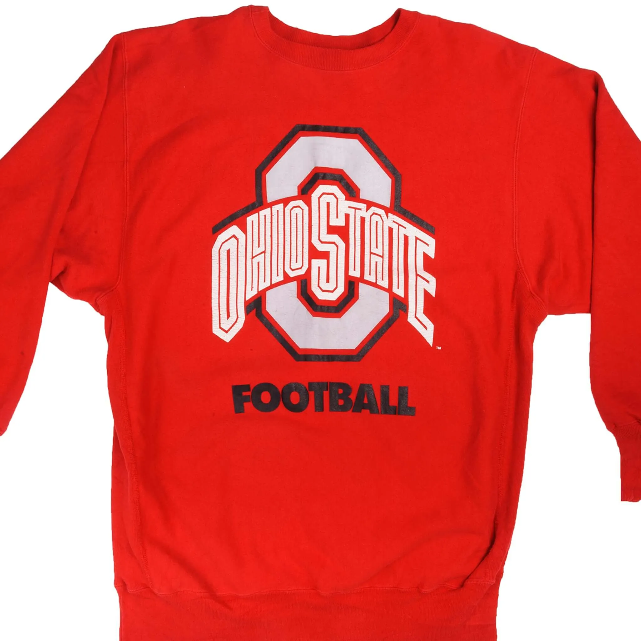 VINTAGE REVERSE WEAVE CHAMPION OHIO STATE FOOTBALL SWEATSHIRT 1990S XL MADE USA Unisex Apparel