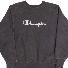 VINTAGE REVERSE WEAVE CHAMPION SPELLOUT SWEATSHIRT 1990S LARGE MADE USA product watch punctuality Everyday Comfort