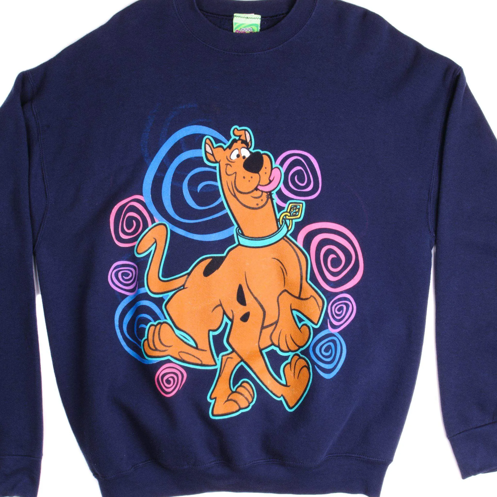 VINTAGE SCOOBY DOO SWEATSHIRT SIZE XL 1998 Comfort Wear Music Festival Style