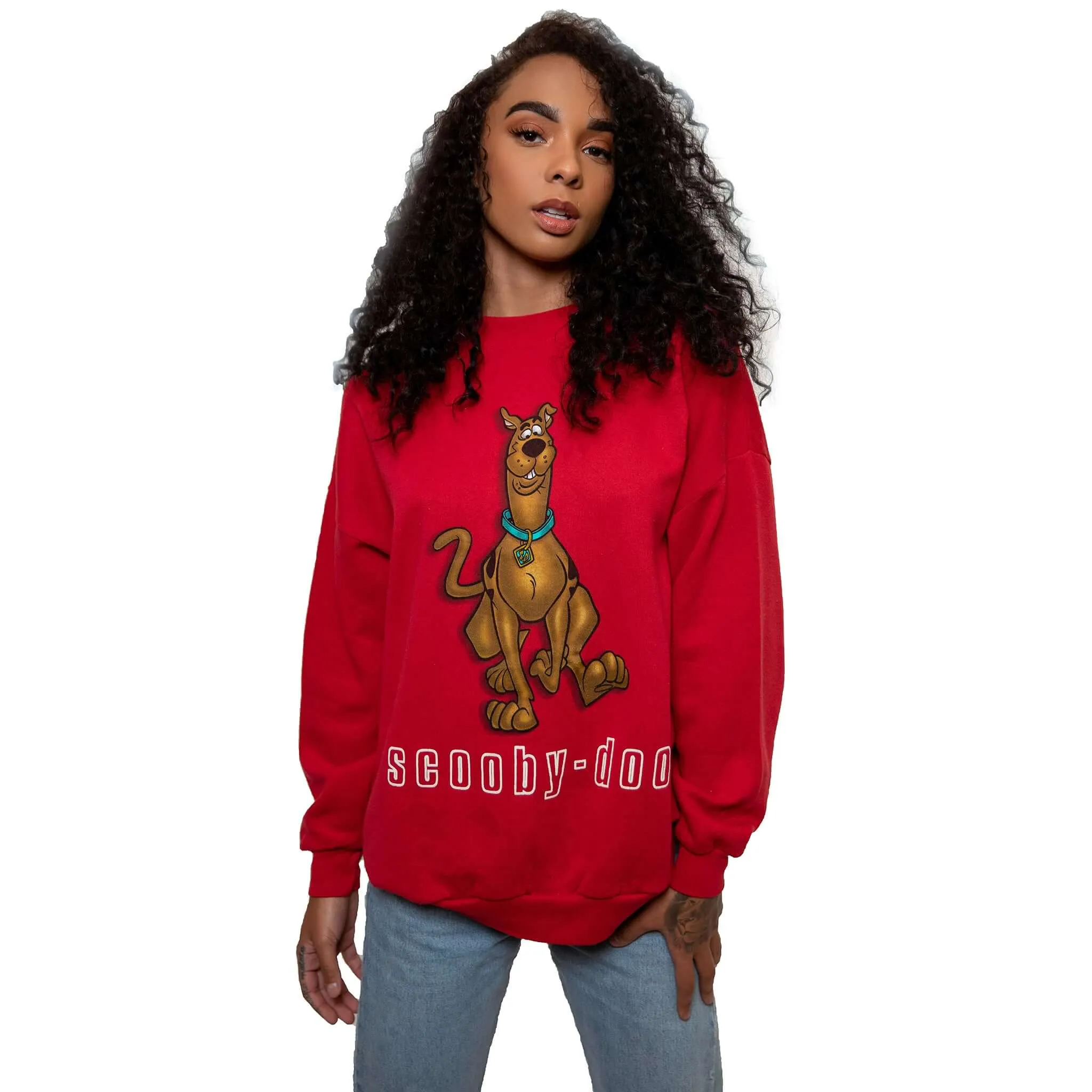 Tailored Fit VINTAGE SCOOBYDOO SWEATSHIRT SIZE XL 1990s