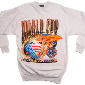 Urban Hoodie Fashion Trend VINTAGE SOCCER WORLD CUP USA 94 SIZE LARGE