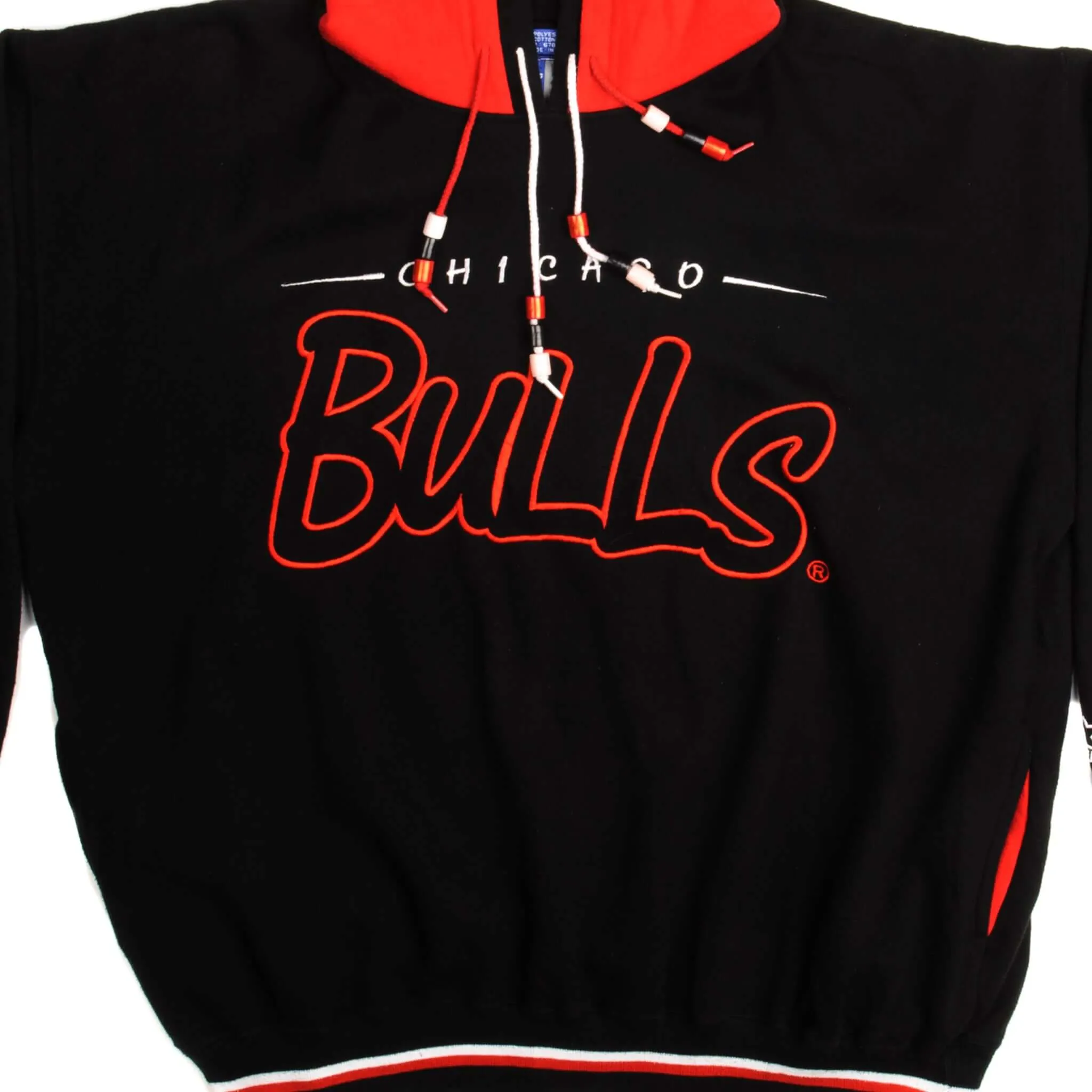 VINTAGE STARTER NBA CHICAGO BULLS HOODIE SWEATSHIRT SIZE XL 1990s Daily Staple